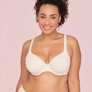 Lane Bryant Cotton Unlined Demi Bra